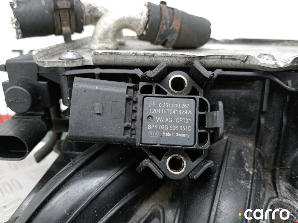 Коллектор впускной Skoda Fabia 2010-2014, бензин, 03F145749B, фото 4