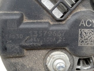 Генератор, ориг. номер 13579667, 13394806, Opel Astra 2006-2014