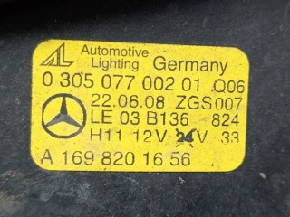 Фара противотуманная правая, ориг. номер A1698201656, 0305077002, Mercedes CLC 2008-2011
