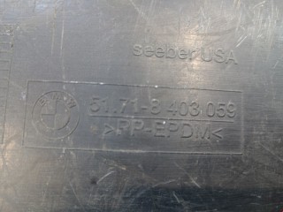 Защита арок задняя левая (подкрылок), ориг. номер 51718403059, 51718408059, BMW X5 E53 2003-2006
