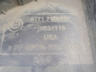 Защита арок передняя левая (подкрылок), ориг. номер 51717180621, BMW X6 E71/E72 2007-2012