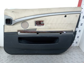 Обшивка двери передней правой (дверная карта) BMW 7 E65/E66 2001-2005, седан, левый руль, 51417038492