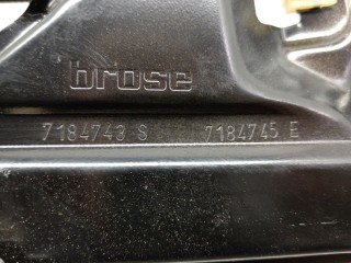 Стеклоподъемник электрический задний левый, ориг. номер 51357184745, 7184743, BMW 5 E60/E61 2007-2010