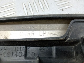 Молдинг двери задней левой, ориг. номер 7574260290, Toyota Land Cruiser 2007-2026