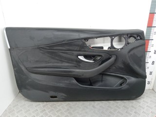 Обшивка двери передней левой (дверная карта) Mercedes C W205 2014-2018, купе, левый руль
