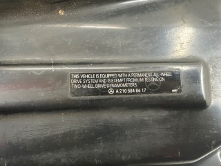 Рамка капота, ориг. номер A2105848617, Mercedes GL X164 2009-2012