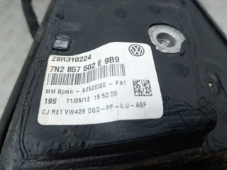 Зеркало наружное правое, ориг. номер 7N2857502E, Volkswagen Sharan 2010-2015