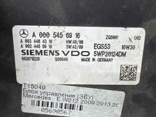 Блок управления АКПП, ориг. номер A0005456916, 5WP20124DM, Mercedes E W212 2009-2013