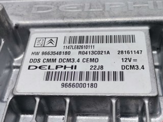 Блок управления двигателем, ориг. номер R0413C021A, 9666000180, Peugeot 407 2008-2010