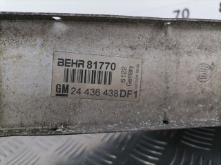 Интеркулер, ориг. номер 95512979, 24436438DF1, Opel Zafira 1999-2003