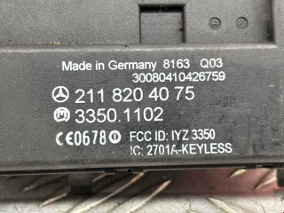 Блок управления бесключевым доступом, ориг. номер A2118204075, 33501102, Mercedes E W211 2006-2009