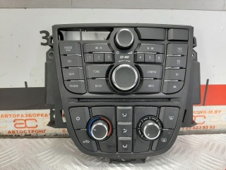 Панель (блок) управления магнитолой, ориг. номер 13346050, 28243207, Opel Astra 1998-2009