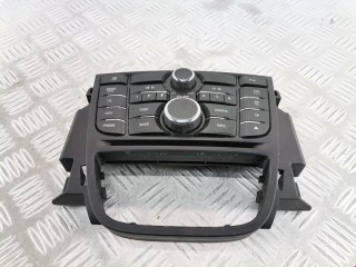 Панель (блок) управления магнитолой, ориг. номер 13346043, 28273779, Opel Meriva 2010-2014