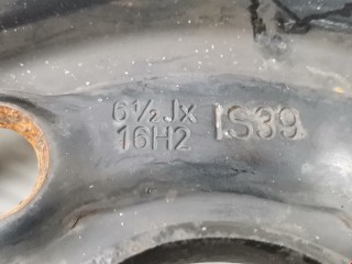 Диск штампованный, ориг. номер KBA43738, DIA56.6, Opel Astra 2006-2014