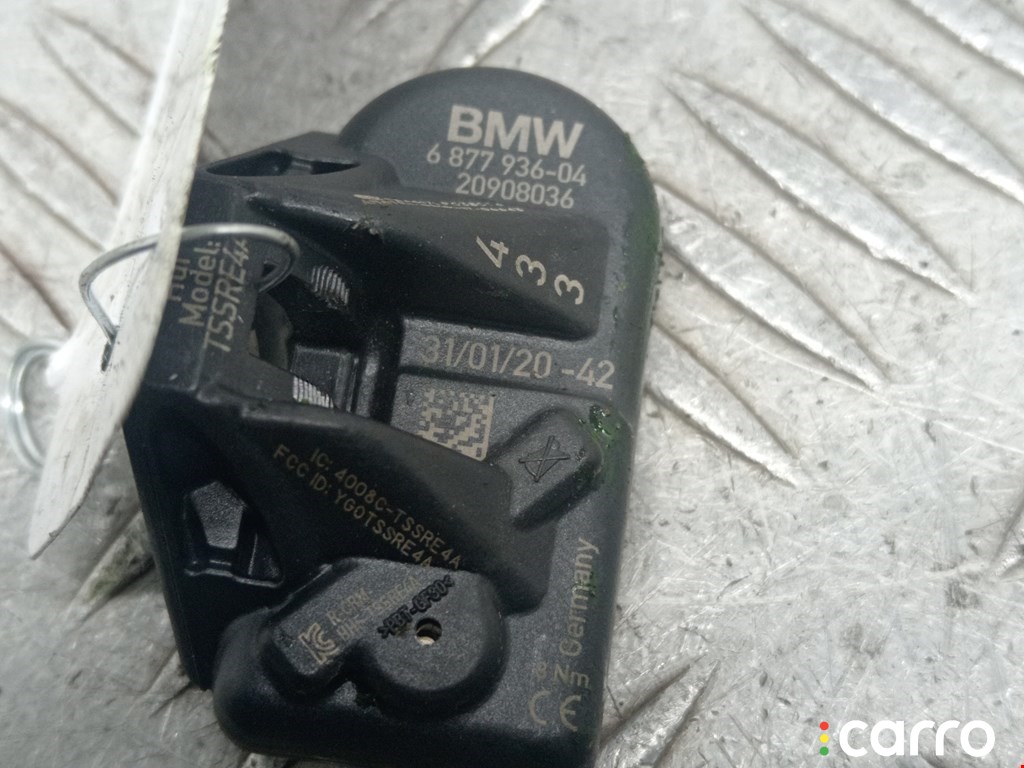 36106877936, 6877936 Датчик давления в шине BMW 3 G20/G21 2023г. - фото №3