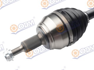 Полуось передняя левая (приводной вал, ШРУС), ориг. номер 2N0407271N, 2N0407271J, 2N0407451AX, 2N0407271K, 2N0407271F, 2N0407271Q, 2N0407451CV, 2N0407451CX, 65391066011, 65391066061, 65391066069, 65391069013, 65391069065, VW88832, VOLKSWAGEN CRAFTER 2(SYI/SYJ) 2016-2026