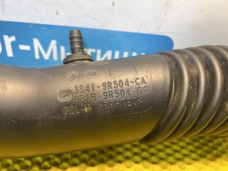 патрубок воздушного фильтра, ориг. номер 3S41-9R504-CA, 98AB-9R504-GB, 04-G, -9R504, D2L4, Ford Focus 1 поколение [рестайлинг] 2001-2005