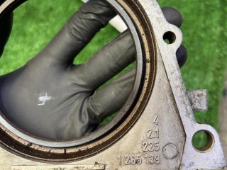 крышка коленвала задняя, ориг. номер 1255139, 1255, BMW 5 E34 1987-1996