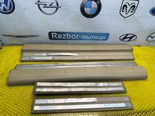 комплект накладок на пороги (внутренние), Mercedes-Benz C W202 [рестайлинг] 1997-2001