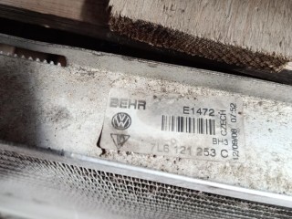 радиатор основной, Volkswagen Touareg 1 поколение 2002-2007