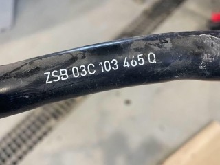 патрубок наддува, ориг. номер 03C103493AG, 03C129656C, 03C103175G, 03C103465Q, 03C103493AM, Volkswagen Tiguan 1 поколение [рестайлинг] 2011-2019