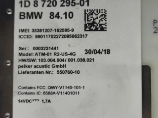 блок управления телематика, ориг. номер 8720295, ATM-01-R2-US-4G, BMW 4 F32/F33 [рестайлинг] 2017-2020