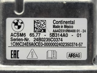 блок управления подушками безопасности, ориг. номер 5B314A0, 65775B314A0, BMW X5 G05 [рестайлинг] 2023-2026