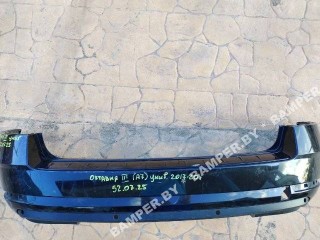 бампер задний, ориг. номер 5E9807421G, Skoda Octavia 3 поколение [рестайлинг] 2017-2020