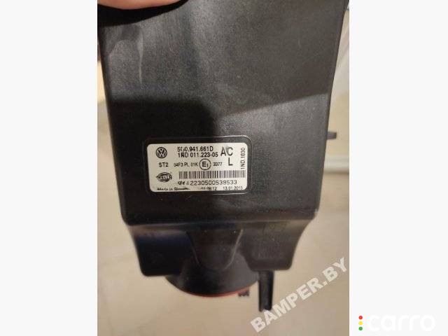 фара противотуманная левая Volkswagen Golf 7 поколение 2012-2017, 5G0941661D, фото 3