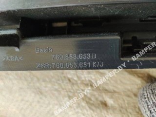 решетка радиатора, ориг. номер 760853653B, Volkswagen Touareg 3 поколение 2018-2023