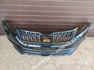бампер передний, ориг. номер 565807221, Skoda Kodiaq 1 поколение 2016-2022