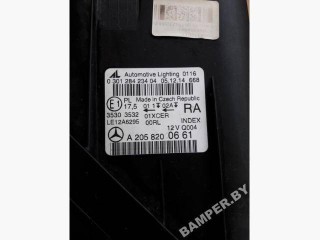 фара правая, ориг. номер A2058200661, Mercedes-Benz C W205 2014-2018