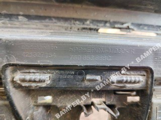решетка в бампер, ориг. номер 760853666C, Volkswagen Touareg 3 поколение 2018-2023