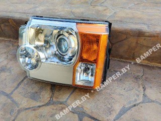 фара левая, ориг. номер XBC500092, Land Rover Discovery 3 поколение 2004-2009