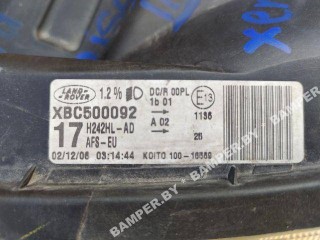 фара левая, ориг. номер XBC500092, Land Rover Discovery 3 поколение 2004-2009