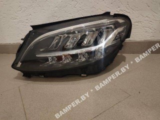 фара левая Mercedes-Benz C W205 [рестайлинг] 2018-2023, A2059065906