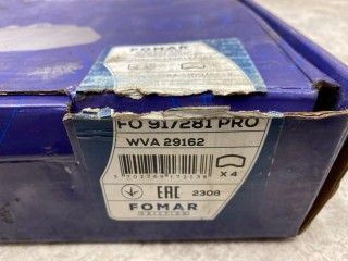 Колодки тормозные, ориг. номер FO917281PRO, 180000162, SP03010060, 29162EHD, 29336E, R29162, 2933606, M2629162P, PN0918, SK2916202, PF9162, 1962432, M2629162, 55917281PRO, HM4809AK010, 03057008401, 2933601, 882450, Z07224, Z07205, 29162E, SK29162PL, E5029162, 584040, RA0131, OR842076, GDB5094, 29336EHD, M2629336, 8511427SX, G2021172, 1195232, 09661501, T02978005, 6402229232, EKBP162, 291620090100, S0572916200, 882250, KLTE0182RU, 6402259222, CVP040K, M2629336P, LT51710110005, SM486Z, TM1129162, QF71900, WS10013012, 1M070, 16636, 29336, ER5029162, MDP3162, 29162, 8501427SX, MDP3162K, E5040162, 960102, 15327, 03057008400, 1101449, 151631066, S0572933610, 35033036, AV2916201, BP44006, QF71951, 29162LFE747, ACV066K, AV29162, 08634310A, 30006063, AV2916202, 29162HD, 24354E, ACV066KHD, 922909162, 770888162, TBC4809, 2209330, V758424680, PD164K, 3057008401, 180020015, SAF