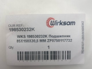 Подшипник КПП, ориг. номер 198530232K, 0750117732, K2001104, RENAULT
