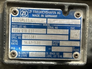 Передний Корпус КПП ZF Ecopslit 4, ориг. номер 1325401062, 1325301062, 95535875, 1855688, 1325201026, 195535875K, 195535875UP, 1356018037, DAF XF105 CF85