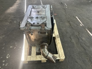 Глушитель основной, ориг. номер H4125060202A0, H0120110006A0, H4120170035A0, H412000000181, H0120110005A0, H4120150100A0, H5120120100A0, Foton Auman