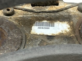 Суппорт тормозной передний правый, ориг. номер 3501W015P1, 3501W010P1, 3501-W020-P2, Foton Auman