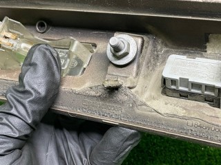 Накладка двери багажника, ориг. номер 848104260R, Lada XRAY 2015-2026