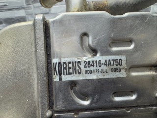 Радиатор системы EGR, ориг. номер 284164A750, Hyundai Starex
