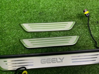 Накладка порога внутренняя (комплект), ориг. номер 6600006646, Geely Tugella 2019-2023
