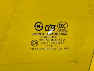 Стекло двери передней левой, ориг. номер 8241126000, Hyundai Santa Fe Classic SM