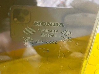 Стекло двери задней левой, ориг. номер 73450SNLT00, Honda Civic 4D 2008-2012
