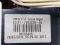 63217203228, 7203228, 89505495 фонарь крышки багажника правый BMW 5 F10/F11 2011г. - фото №5