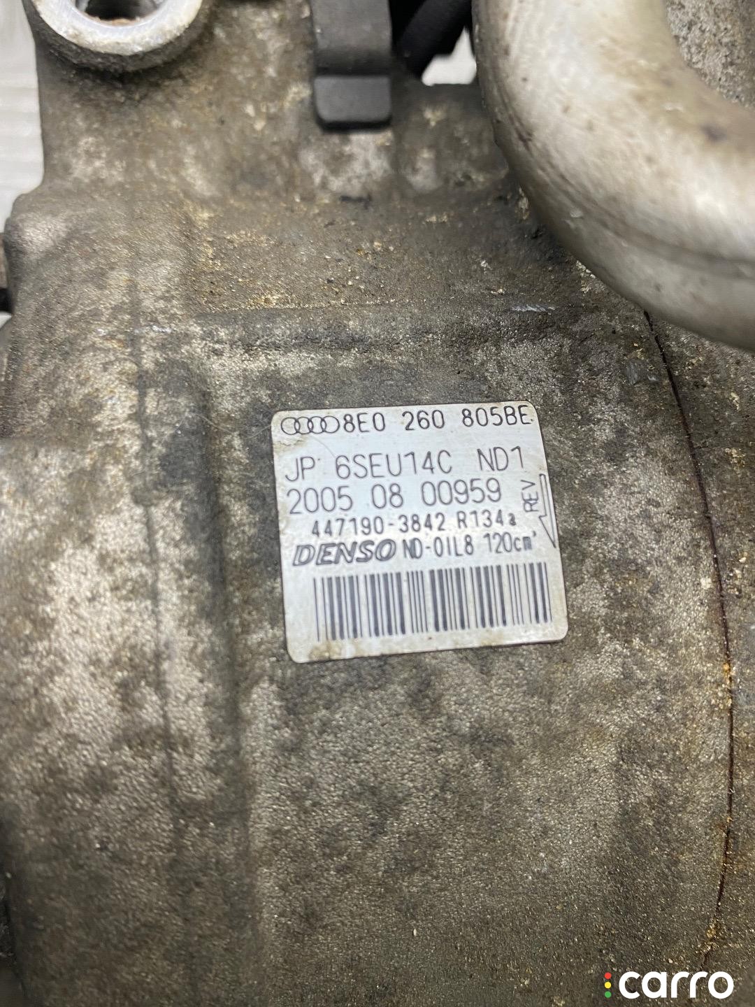 компрессор кондиционера Audi A4 B7 2004-2009, BKN, 3.0 л, 6SEU14C, фото 2