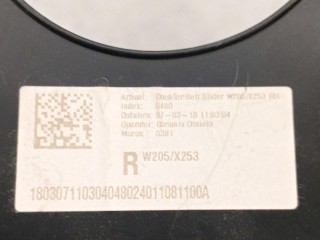 обшивка центральной стойки правая, ориг. номер A2056908003, Mercedes-Benz C W205 [рестайлинг] 2018-2023