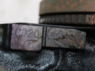 Двигатель, ориг. номер CD20, Nissan Primera 10 1990-1997
